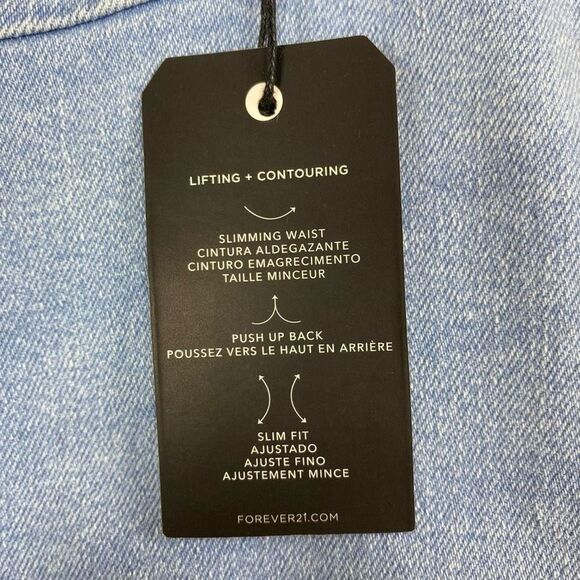 Forever 21 The Up Lyfter Jeans Women’s Size 18 High Rise Skinny Fit - Picture 4 of 13